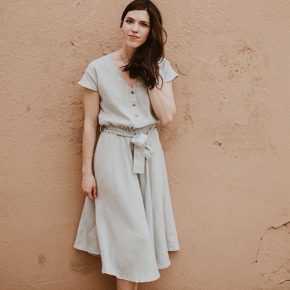 Not Perfect Linen Sydney Dress